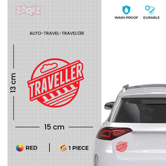 Roaming Free Traveller Emblem for Cars