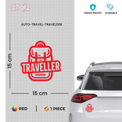 Journey Lover Decal for Travel Enthusiasts