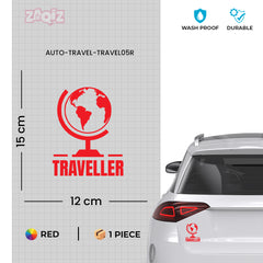 World Explorer Sticker for Adventurers