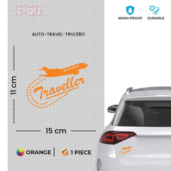 Bold Traveller Spirit Sticker for Cars