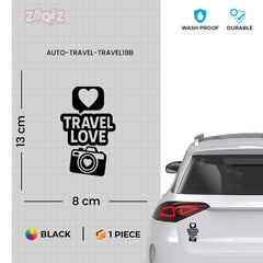 zaqiz Travel Love Sticker – Capture Every Moment