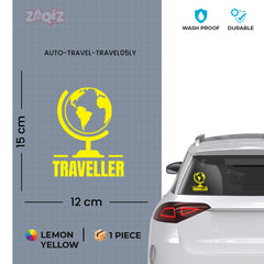 World Explorer Sticker for Adventurers