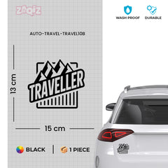 Nomad Life Decal for Passionate Travellers