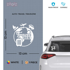 Wanderlust Traveller Emblem for Cars