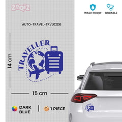 Adventure Seeker Traveller Sticker