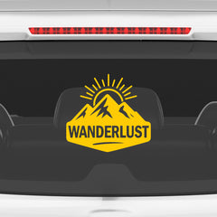 zaqiz Wanderlust Sticker – Adventure in Every Horizon