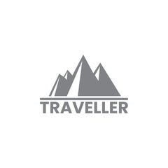 Traveller Life Badge for Bikes and Cars