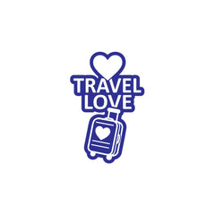 zaqiz Travel Love Sticker – Journey with Heart