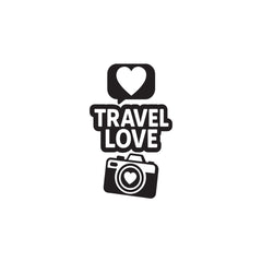 zaqiz Travel Love Sticker – Capture Every Moment