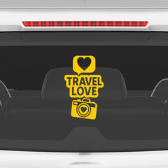 zaqiz Travel Love Sticker – Capture Every Moment