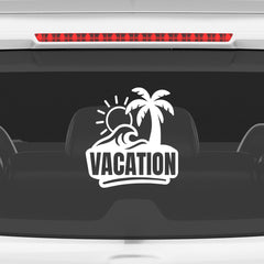 zaqiz Vacation Sticker – Tropical Escape Vibes