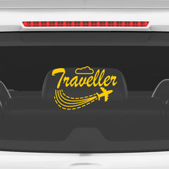 Explore the World Traveller Sticker