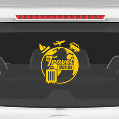 Wanderlust Traveller Emblem for Cars