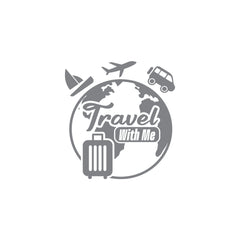 Wanderlust Traveller Emblem for Cars