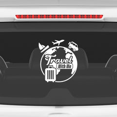 Wanderlust Traveller Emblem for Cars