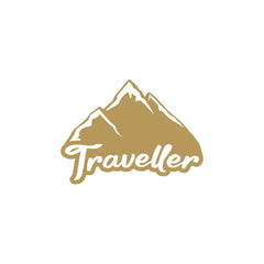Traveller Life Badge for Bikes and Cars