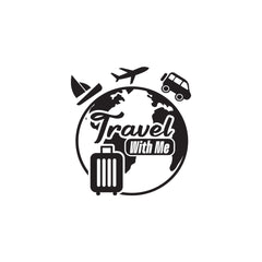 Wanderlust Traveller Emblem for Cars