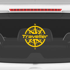 Travel More Badge for Laptops and Vehicles