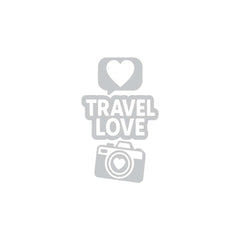 zaqiz Travel Love Sticker – Capture Every Moment