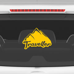 Stylish Globe Trotter Decal for Vehicles