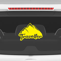 Stylish Globe Trotter Decal for Vehicles