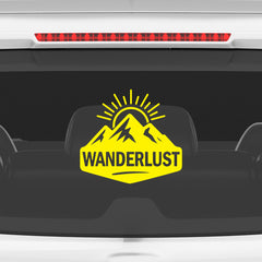 zaqiz Wanderlust Sticker – Adventure in Every Horizon