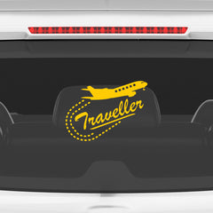 Bold Traveller Spirit Sticker for Cars