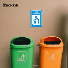 Eco-Friendly Waste Disposal Sign