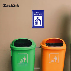 Eco-Friendly Waste Disposal Sign