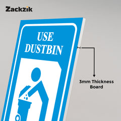 Eco-Friendly Waste Disposal Sign