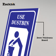 Eco-Friendly Waste Disposal Sign