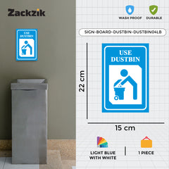 Eco-Friendly Waste Disposal Sign