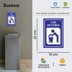 Eco-Friendly Waste Disposal Sign