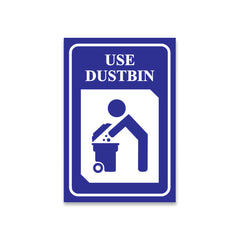 Eco-Friendly Waste Disposal Sign