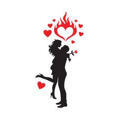 Best Valentine Couple Stickers – Romantic Love Decals