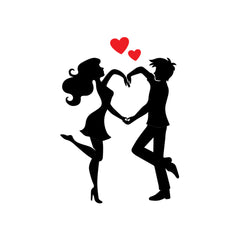 Buy Valentine Love Couple Stickers – Cute Romantic Designs