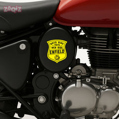 Iconic Royal Enfield Adventure Emblem Decal