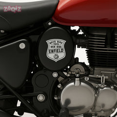 Iconic Royal Enfield Adventure Emblem Decal