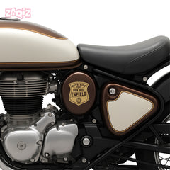 Iconic Royal Enfield Adventure Emblem Decal