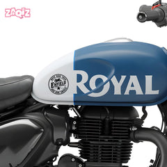 Stylish Royal Enfield Bike Emblem Decal