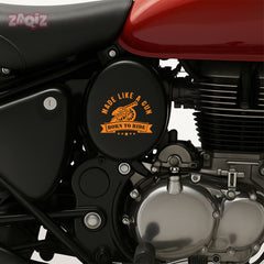 Bold Design Royal Enfield Shield Sticker