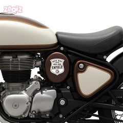 Iconic Royal Enfield Adventure Emblem Decal