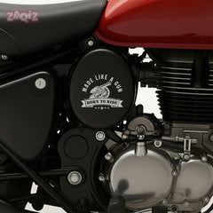 Bold Design Royal Enfield Shield Sticker