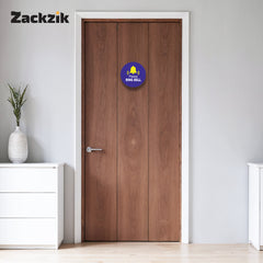 Please Ring Bell Sticker – Clear Door Instruction Sign