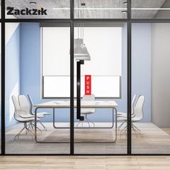 Pull Push Door Sign Stickers – Vertical Vinyl Instruction Decals