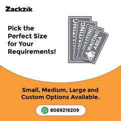 Waiting Room Signage – Durable and Lightweight