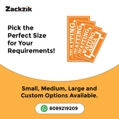 Office Waiting Room Door Sign – Simple Look