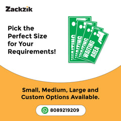 Vinyl Waiting Room Board – Easy to Mount Design