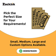 Office Waiting Room Door Sign – Simple Look