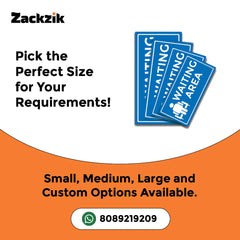 Waiting Room Signage – Durable and Lightweight